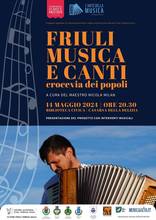Friuli musica e canti, crocevia di popoli