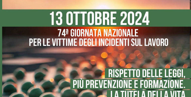 Maniago: domenica 13 Giornata contro gli incidenti sul lavoro