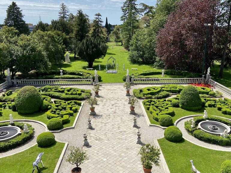 Alla scoperta del giardino segreto di Villa de Claricini Dornpacher
