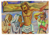  Augusto Cernigoj, Via crucis, 1936, tempera su cartoncino