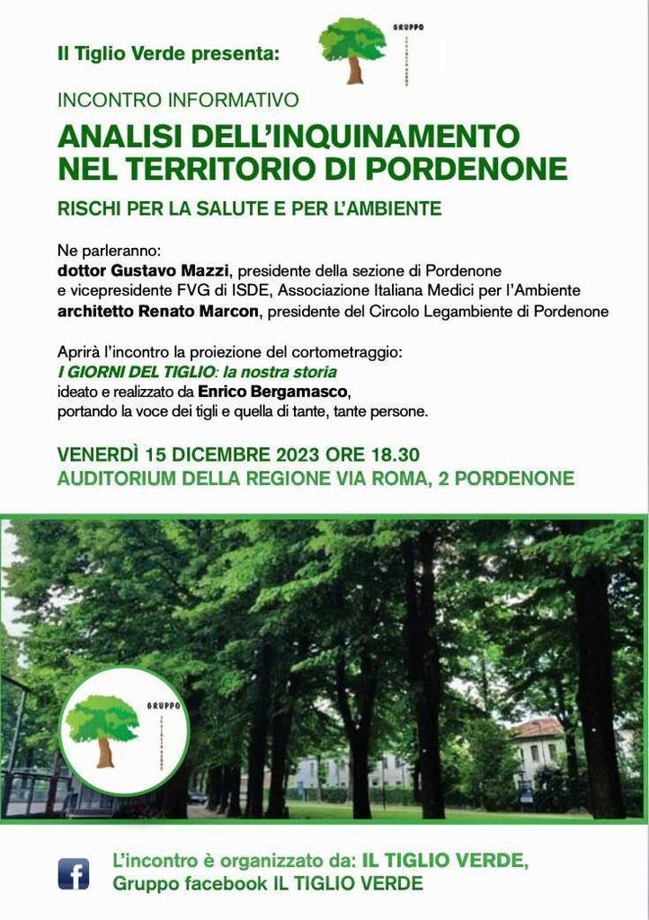 Inquinamento atmosferico e alberi