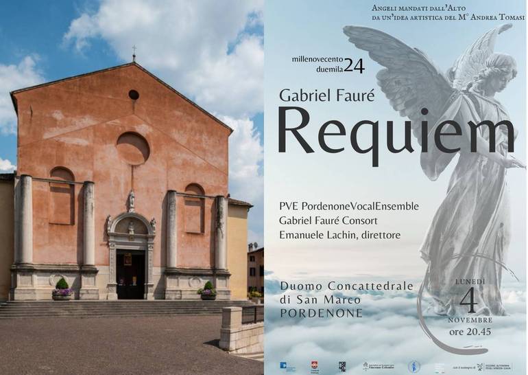 Lunedì 4 novembre: Requiem in concattedrale a Pordenone. Bis a  Valvasone l'8 novembre