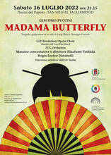 San Vito al Tagliamento: sabato 16 luglio torna l'opera in piazza con la Butterfly