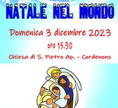 Diocesi: domenica 3 dicembre il concerto Natale nel mondo a Cordenons