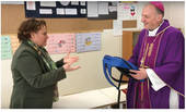 Martedì 7 aprile: il vescovo celebra per la scuola al Vendramini 