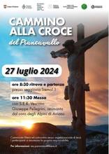 Sabato 27 luglio: in Cammino alla croce del Piancavallo con il Vescovo Pellegrini