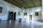 Uno scorcio degli interni di Palazzo Attimis