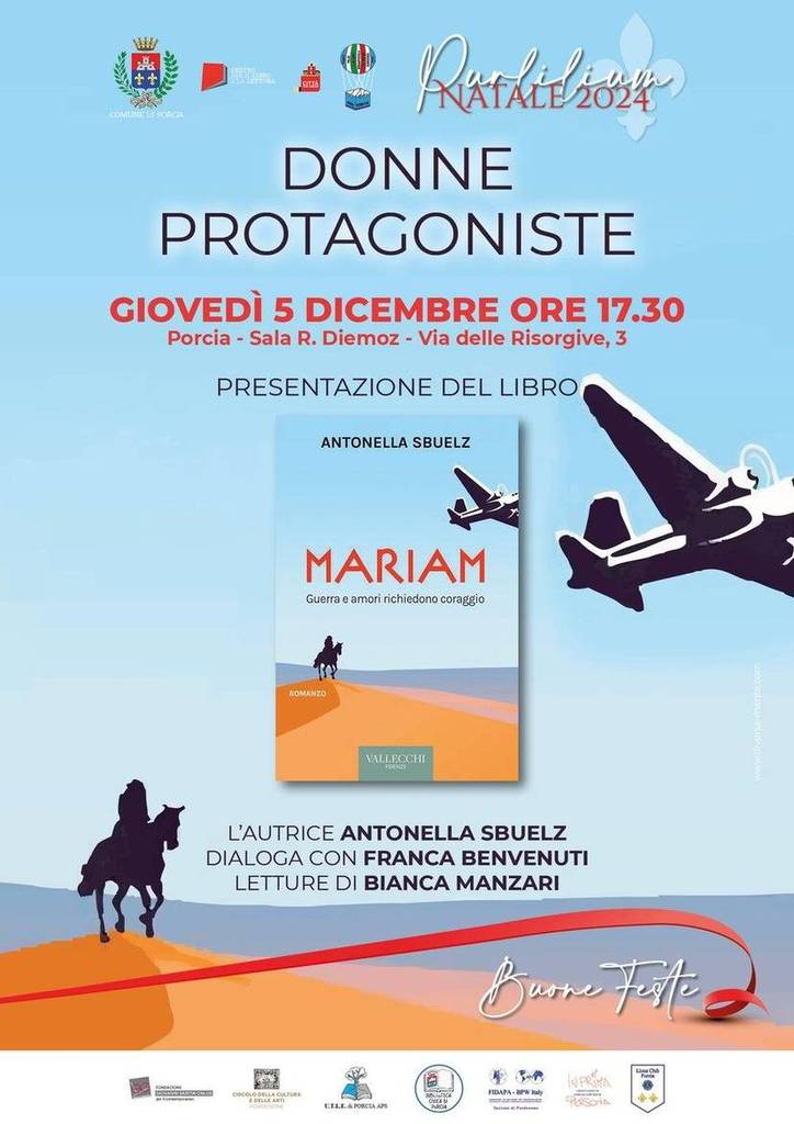 Antonella Sbuelz presenta il suo “Mariam”