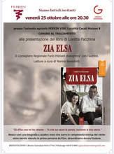 Camino al Tagliamento, venerdì 25 presentazione del libro "Zia Elsa"