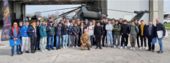 La visita del al 5° Reggimento Aviazione agli studenti di meccanica meccatronica