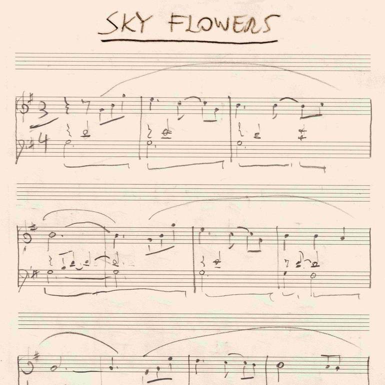 Sky Flowers copertina brano Remo Anzovino