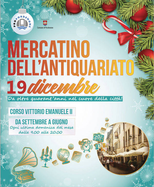 Domenica 19: mercatino 