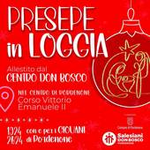 Inaugurazione del presepe in Loggia con intermezzi musicali a cura del Don Bosco