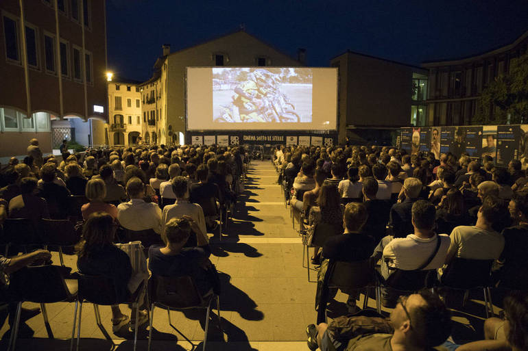 Pordenone: cinema sotto le stelle, Film di agosto