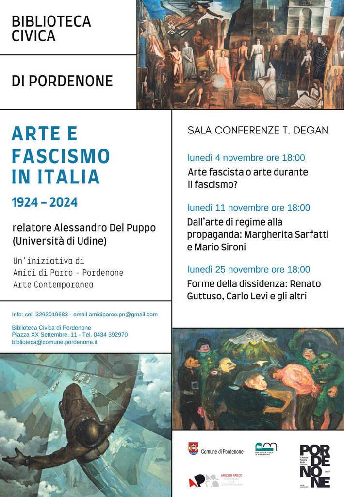 Pordenone, dal 4 novembre: conferenze Amici dl Parco