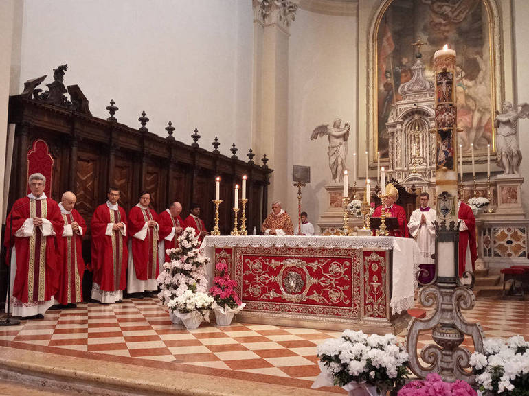 Pordenone: il pontificale del Vescovo Pellegrini per il patrono San Marco