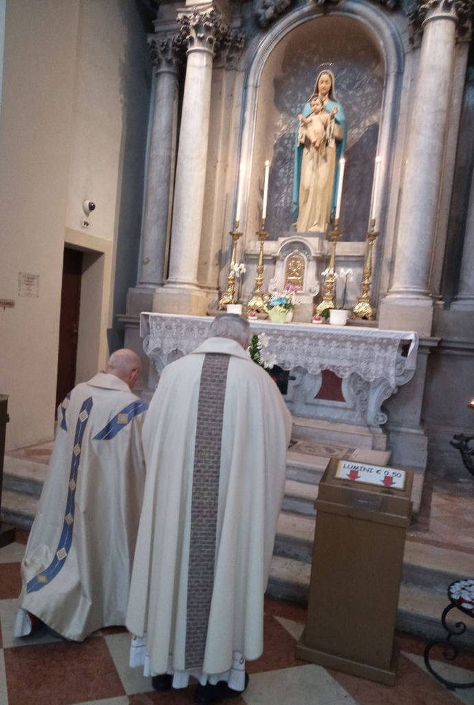 Pordenone: in san Marco la preghiera di Consacrazione a Maria di Russia e Ucraina