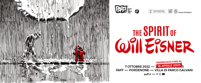 Pordenone: Paff! C’è tempo fino a domenica 16 aprile per visitare la mostra “The Spirit of Will Eisner”