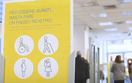 Poste italiane: prosegue l'impegno a tutela della disabilità