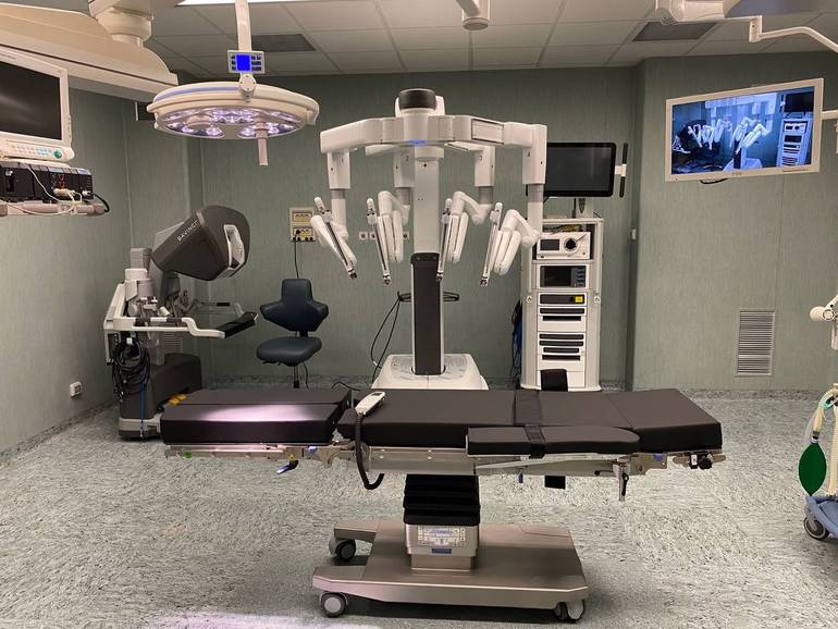 All'ospedale di Portogruaro la chirurgia robotica 