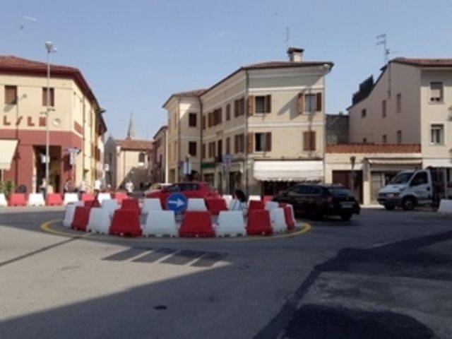 Portogruaro, rotatoria Borgo San Giovanni: inizia l'ultima fase dei lavori