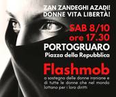 Portogruaro, sabato 8 ottobre flash mob per le donne iraniane