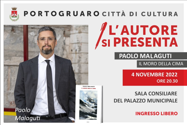 Portogruaro, venerdì 4 novembre: Paolo Malaguti, premio Mario Rigoni Stern 2022 con “Il Moro della Cima”