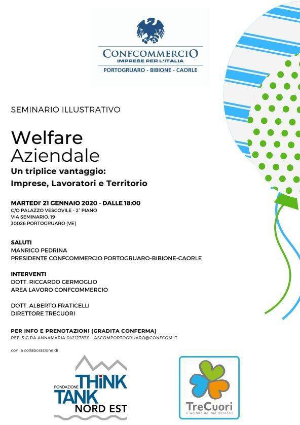 Seminario informativo sul welfare aziendale a Portogruaro