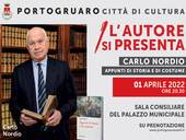 Venerdì primo aprile: Carlo Nordio a Portogruaro