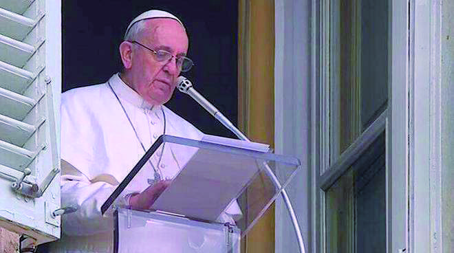 Domenica 18 febbraio: l'appello per la pace nel mondo di papa Francesco