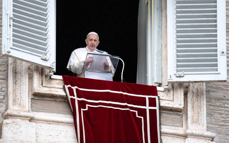 Domenica 24 novembre, angelus di papa Francesco Domenica 24 novembre, angelus di papa Francesco