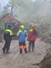 Alluvione Emilia Romagna / Protezione Civile Fvg partita 4^ colonna e tolto da isolamento un borgo a Predappio