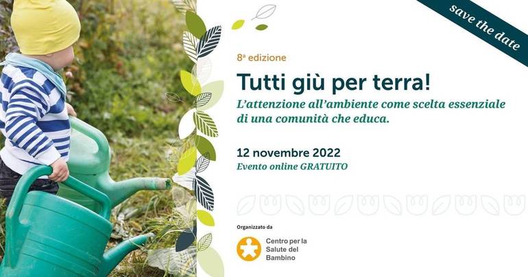 Convegno su bambini e natura: "Tutti giù per terra!"