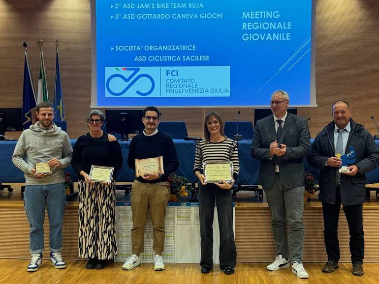 Il Fvg premia i suoi atleti a due ruote