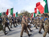 Il slauto delle Penne nere del friuli a Rimini per il raduno nazionale