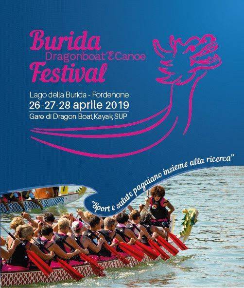 Burida Dragonboat & Canoe Festival, pagaiate per la prevenzione