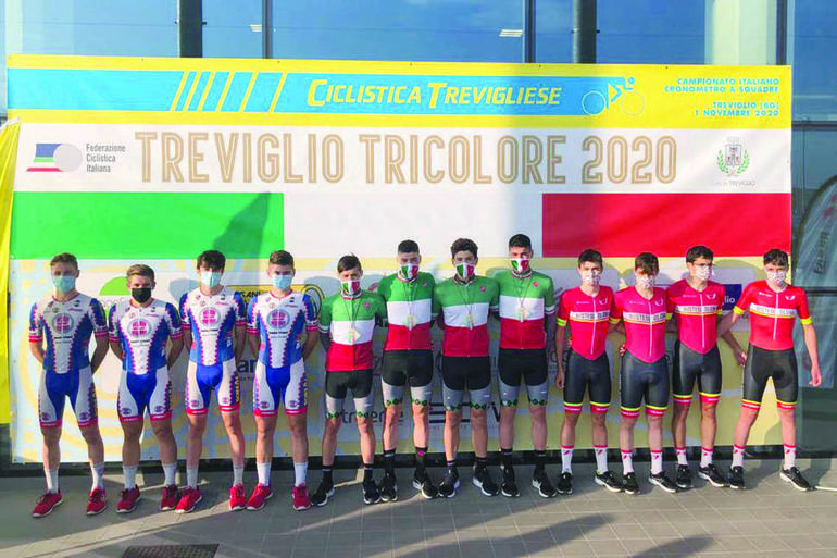 Ciclismo, Tricolore crono a squadre al Bannia