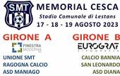 Lestans: tutto pronto per il torneo memorial Claudio Cesca dal 17 al 19 agosto