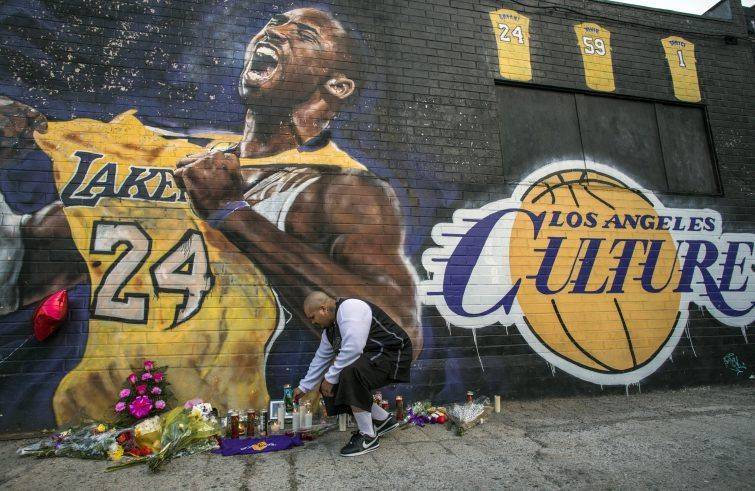 Nella parrocchia di Kobe Bryant dove ogni domenica era puntuale a messa