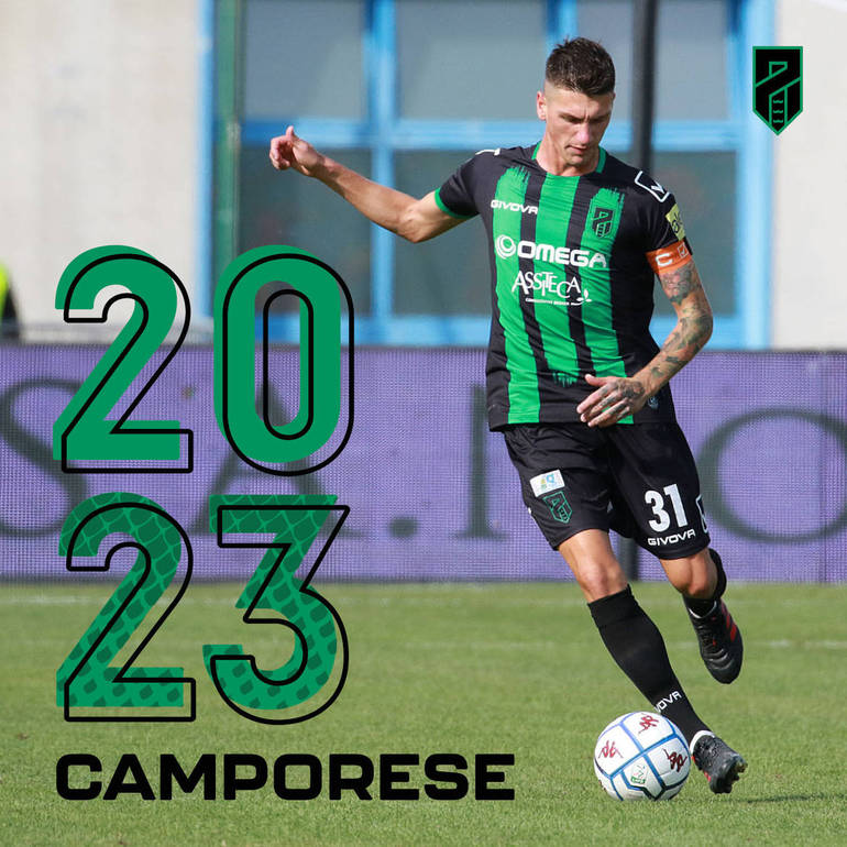 Pordenone Calcio, il difensore Camporese prolunga fino a giugno 2023 Pordenone Calcio, il difensore Camporese prolunga fino a giugno 2023