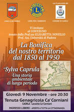 Caorle: il 9 novembre: l'univ. di Padova tiene il convegno su "La bonifica del nostro territorio"