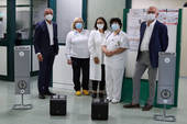 Ospedale di Portogruaro: donate quattro apparecchiature per la sanificazione degli ambienti 