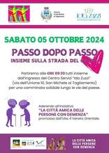 San Michele sabato 5 ottobre: "Passo dopo passo" camminata solidale